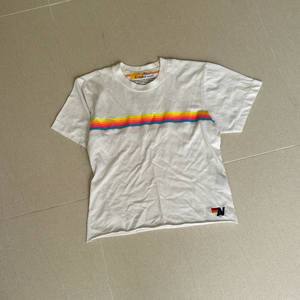 Aviator nation t shirt size xs